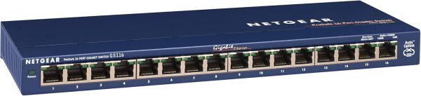 NETGEAR 16-Port Gigabit Ethernet Unmanaged Switch (GS116NA) - Image 4