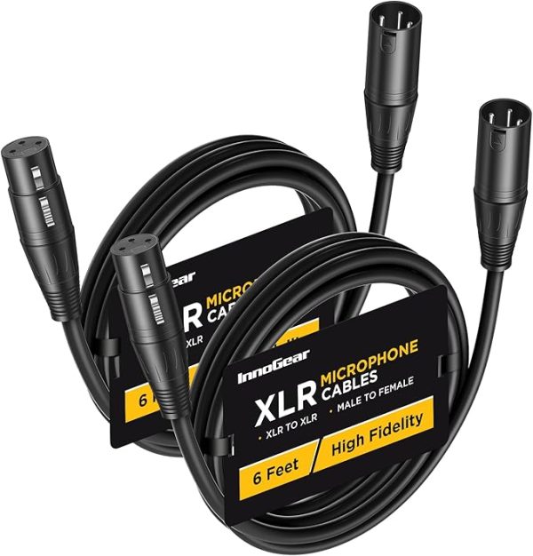 XLR (3pin) cable - Under 6ft