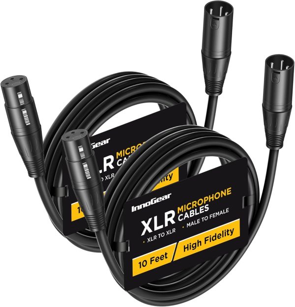 XLR (3pin) cable - 10ft