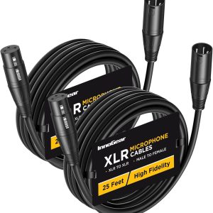 XLR (3pin) cable - 25ft