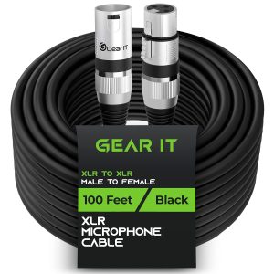 XLR (3pin) cable - 100ft