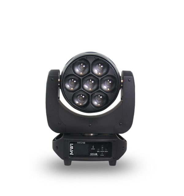 Mega-Lite MW1 LED Moving Head Wash Light with Pixel Control - Image 5