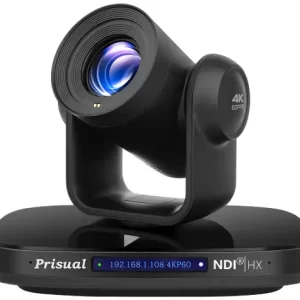 Prisual 4K PTZ NDI Camera AI Auto-Tracking NDI PTZ Camera, USB3.0 3G-SDI HDMI 4K PTZ Camera Package