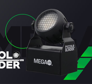 Mega-Lite Piccolo Blinder 120 IP65 Compact LED Blinder Light