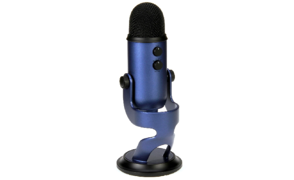 Blue Microphones Yeti Multi-pattern USB Condenser Microphone - Midnight Blue - Image 2