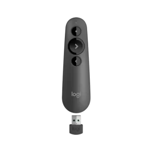 Logitech R500 Laser Presentation Remote, Gray
