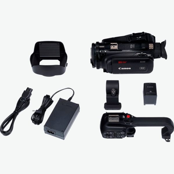 Canon XA40 4 K camera in camera cage - Image 2